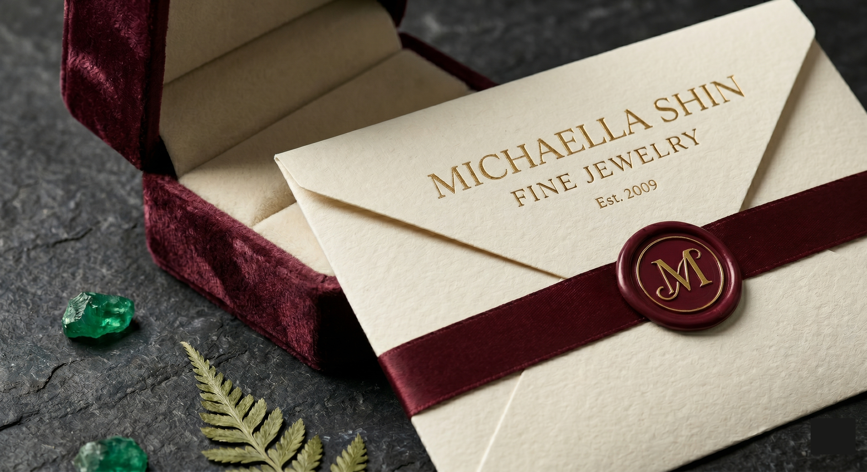 Luxury packaging and brand touchpoint directing