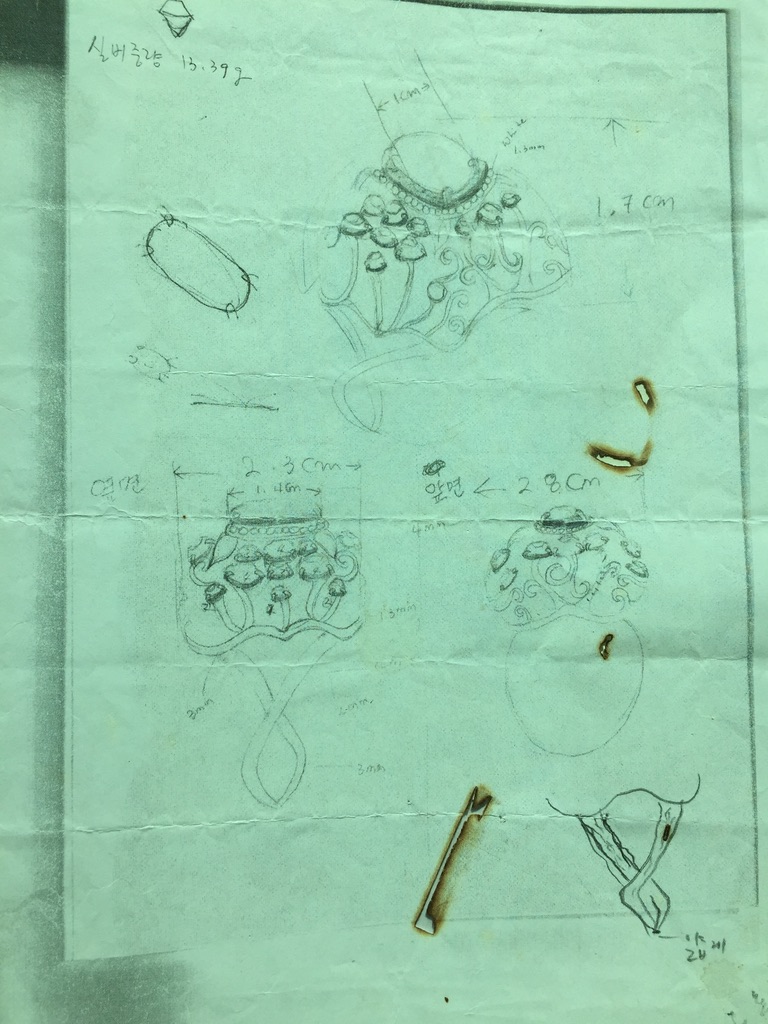 Brand ideation sketch process